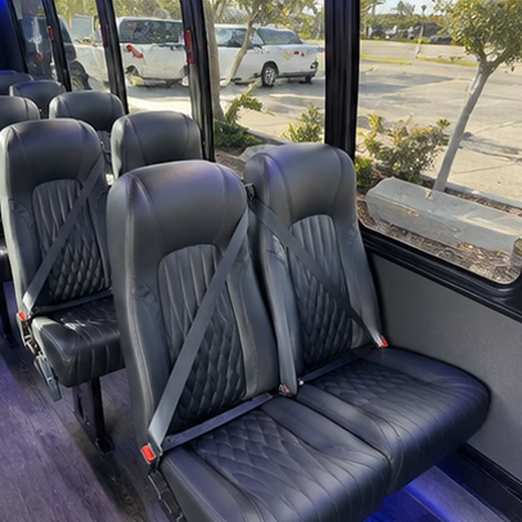 can i book a one way a round trip or a multi day package for a bus rental in newark