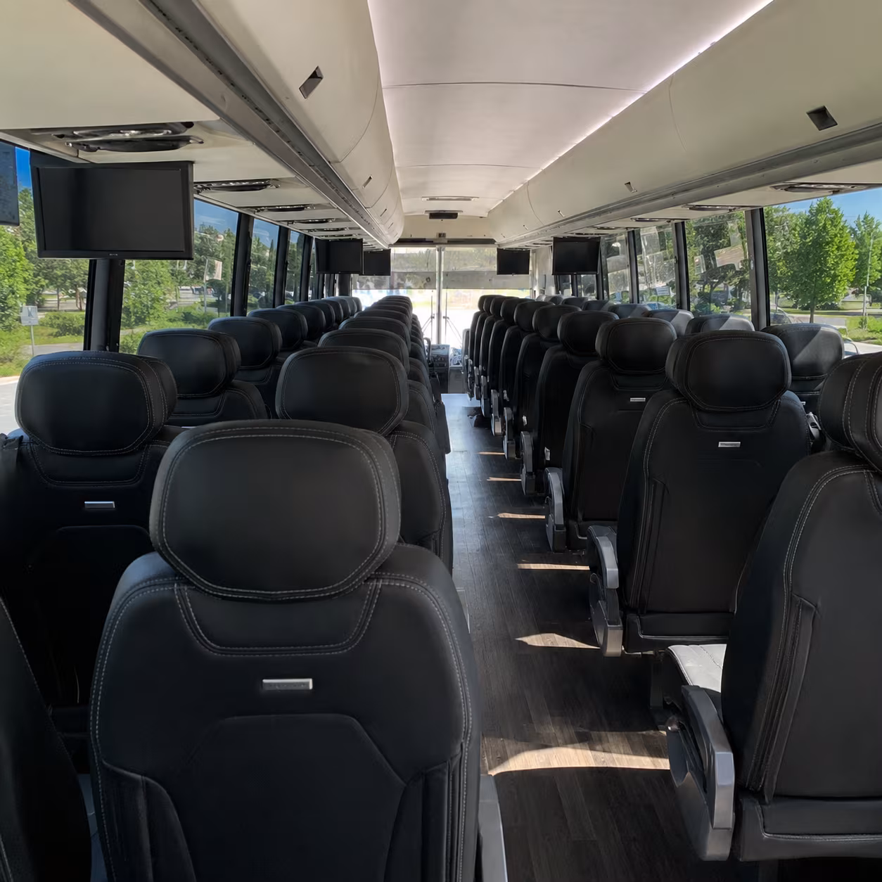 charter buses for corporate events and conferences at the prudential center