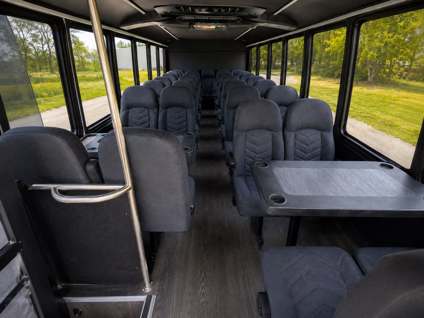 minibus rentals for newark wedding party arrivals