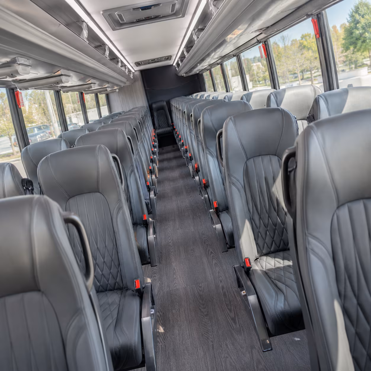 newark concert transportation onboard seating