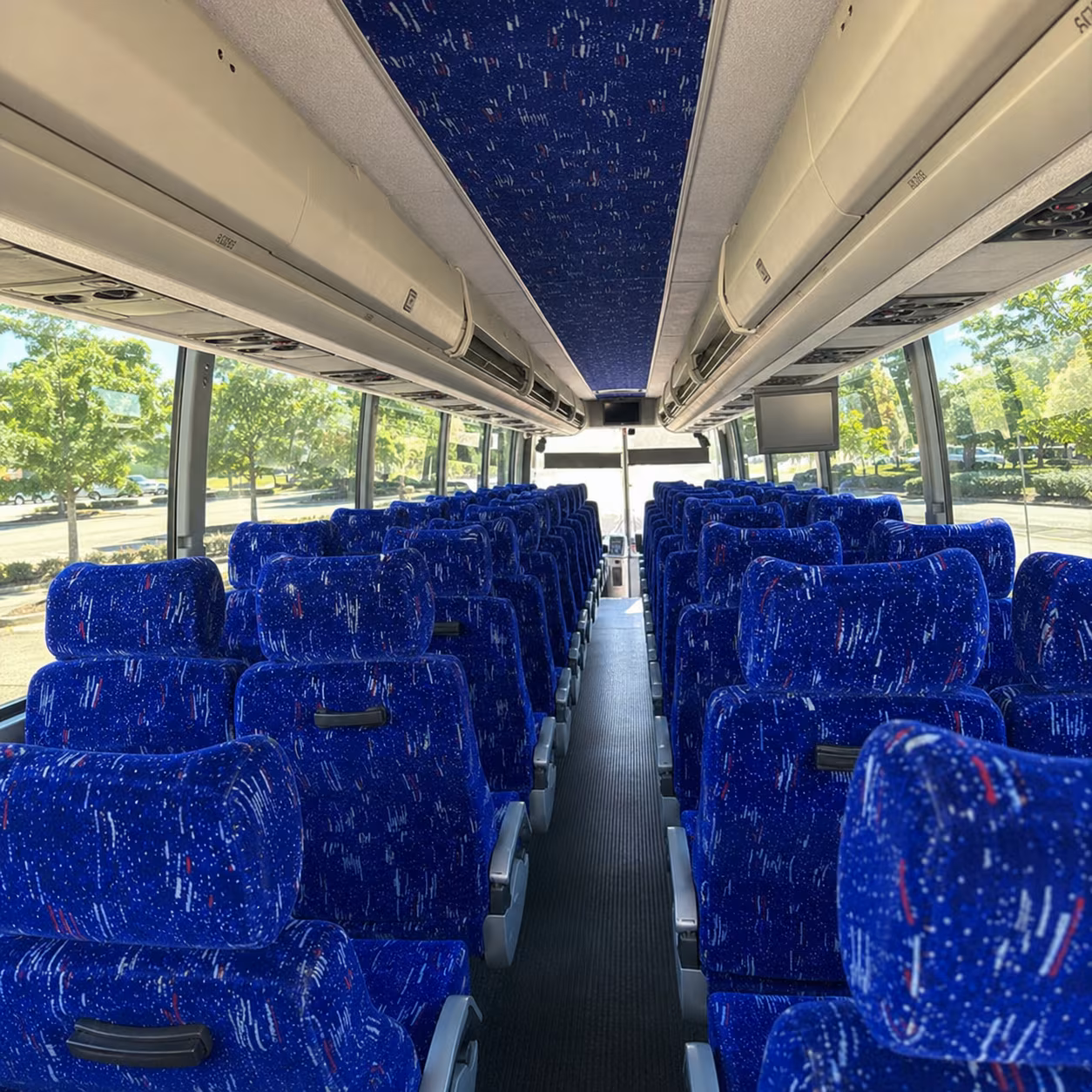 newark corporate event transportation onboard seating