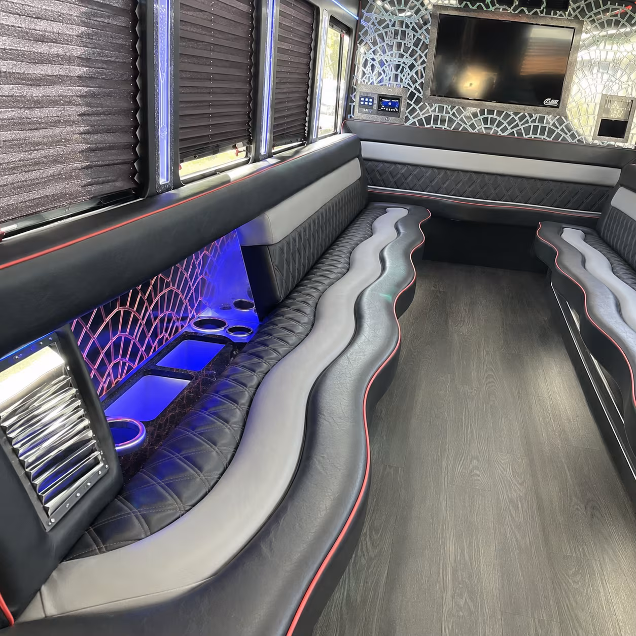 newark quincea n era sweet 16 party bus rental