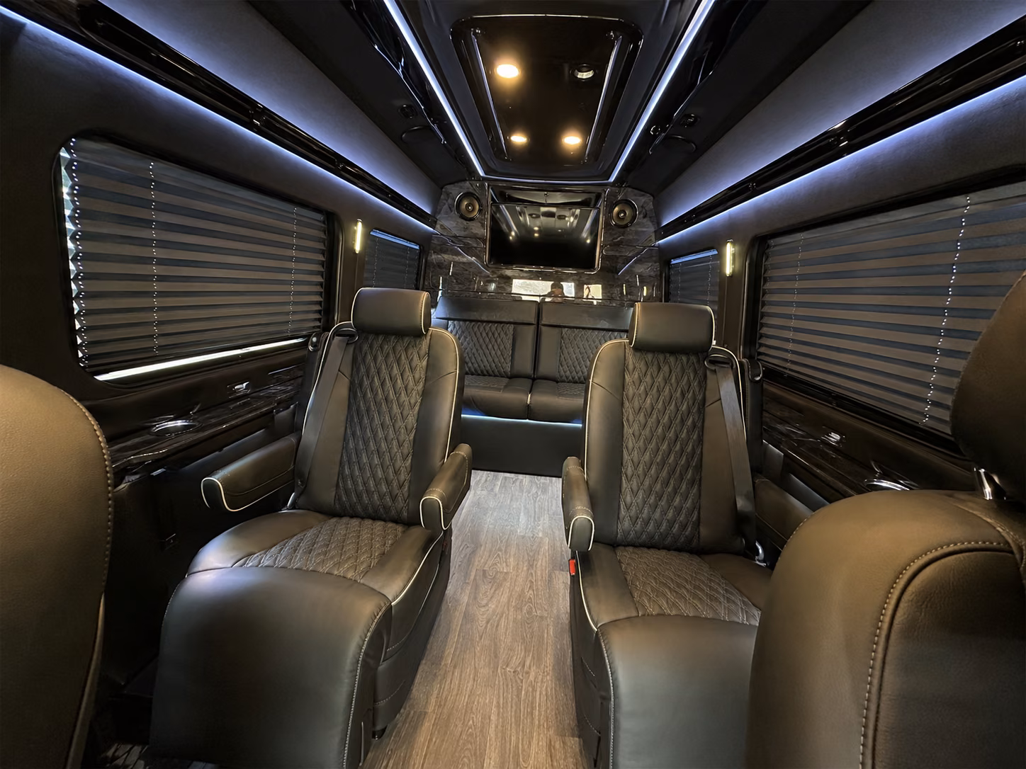 newark sprinter van with driver interior